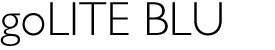 goLITE BLUE logo